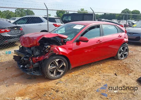 2023 Hyundai Elantra Sel from USA, damaged, VIN 5NPLS4AG2PH111219